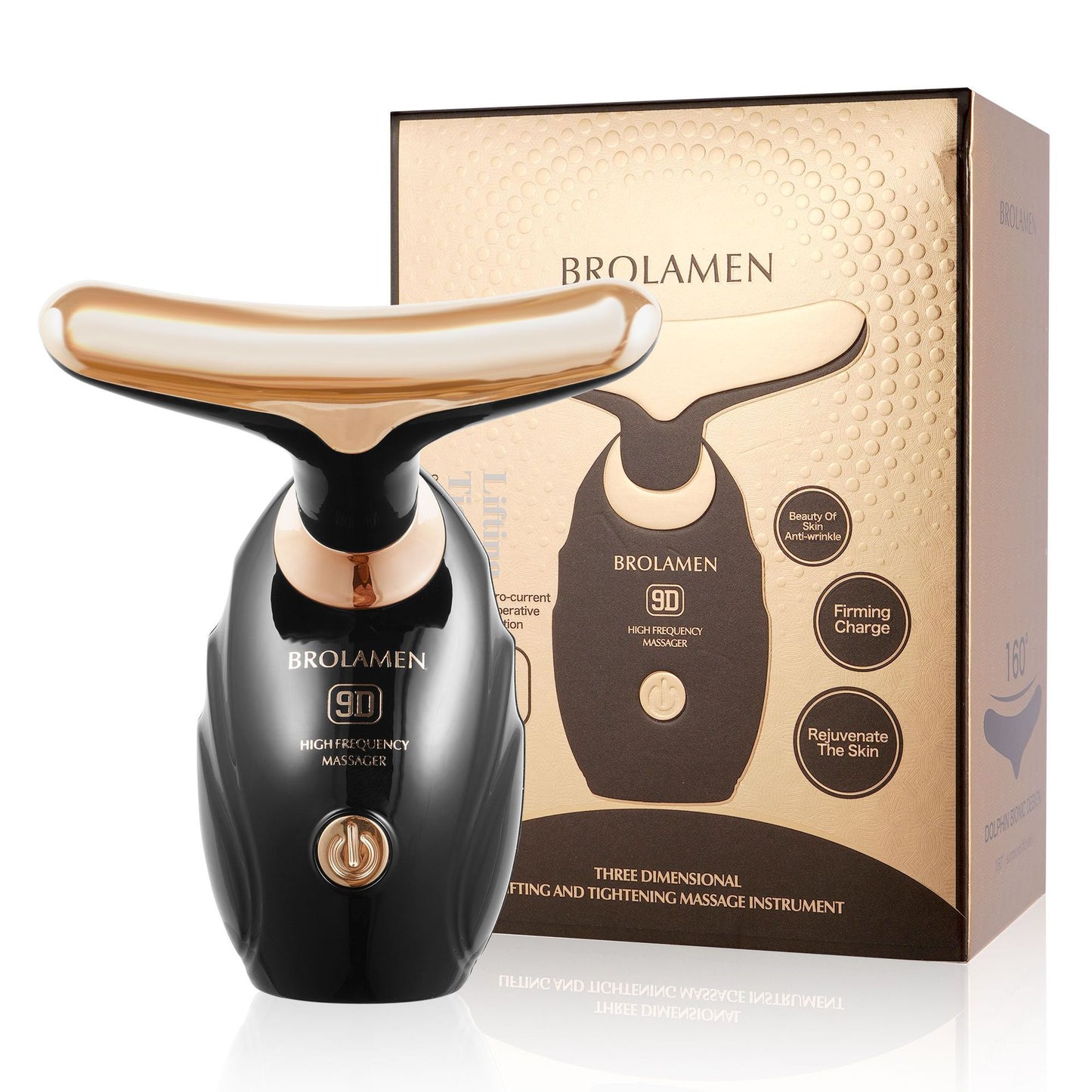 GlowLift™ — Masajeador Facial LED con Microcorriente | Efecto Lifting en 5 Minutos