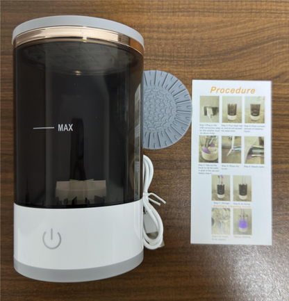 Limpiador Eléctrico para Brochas de Maquillaje