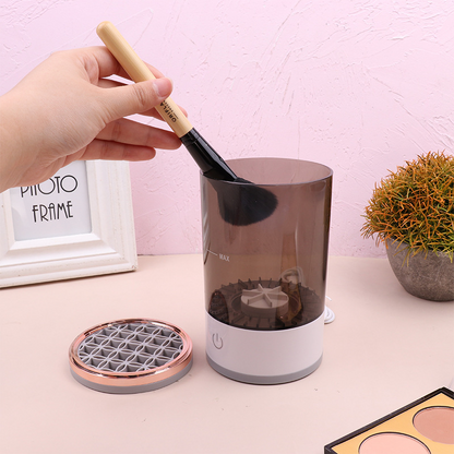 Limpiador Eléctrico para Brochas de Maquillaje